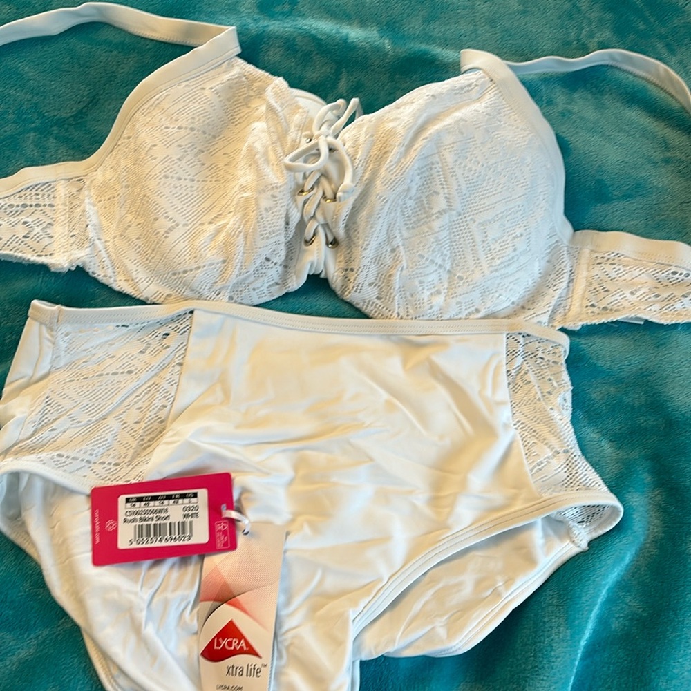 White bikini. Never worn.